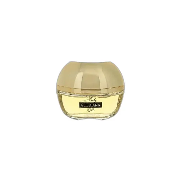 Frasco del perfume Jean Rish Lady Goldiana Eau de Parfum