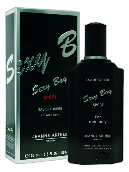 Jeanne Arthes Sexy Boy Sport Eau de Cologne Parfumflakon