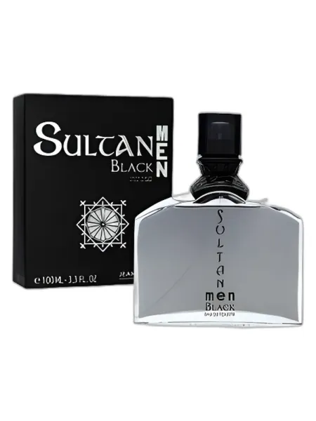 Jeanne Arthes Sultane Black Men Eau de Cologne Parfumflakon