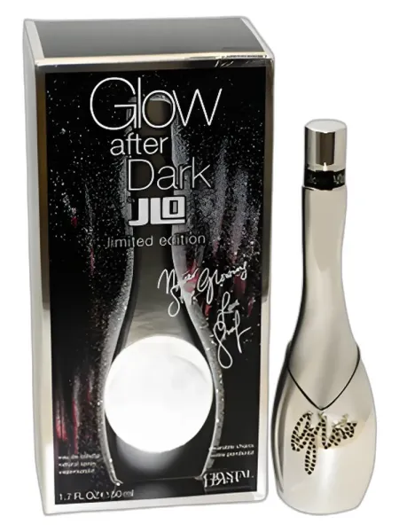 Frasco del perfume Jennifer Lopez Glow After Dark Shimmer Limited Edition