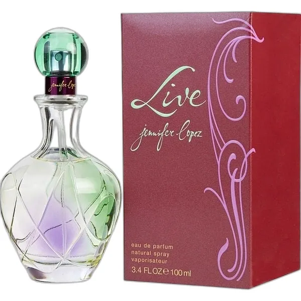 Frasco del perfume Jennifer Lopez Live Jennifer Lopez Eau de Parfum