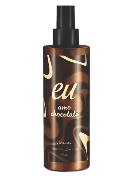 Frasco del perfume Jequiti Eu Amo Chocolate