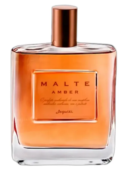 Frasco del perfume Jequiti Malte Amber