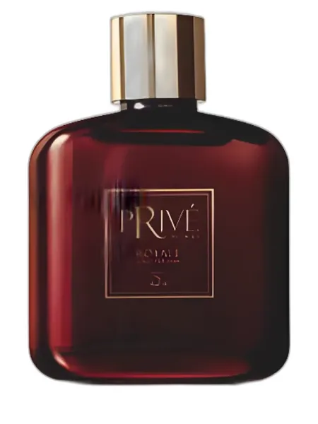 Frasco del perfume Jequiti Prive Homme Royale