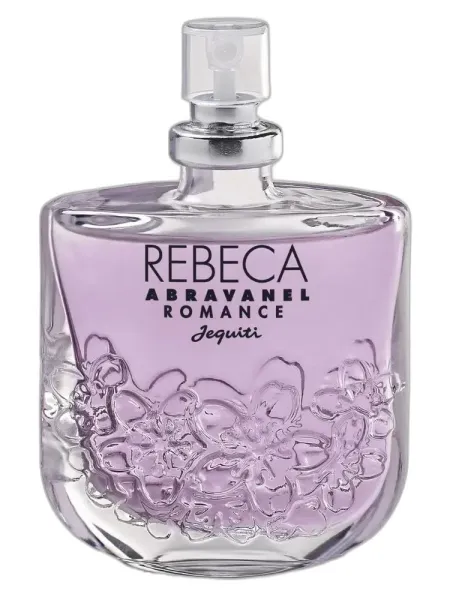 Frasco del perfume Jequiti Rebeca Abravanel Romance