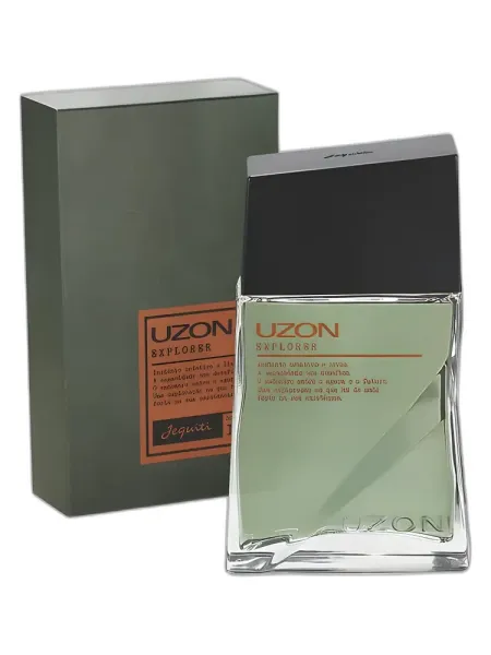 Frasco del perfume Jequiti Uzon Explorer