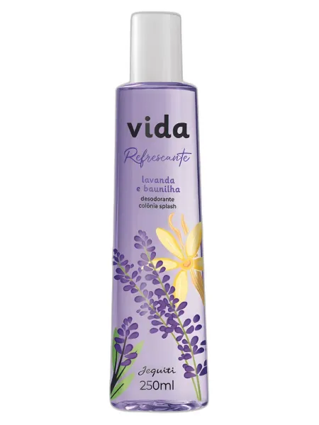 Frasco del perfume Jequiti Vida Lavanda e Baunilha