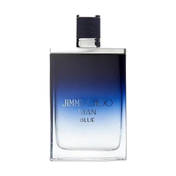 Frasco del perfume Jimmy Choo Blue Eau de Toilette