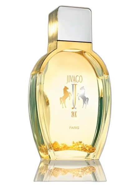 Frasco del perfume Jivago 24K