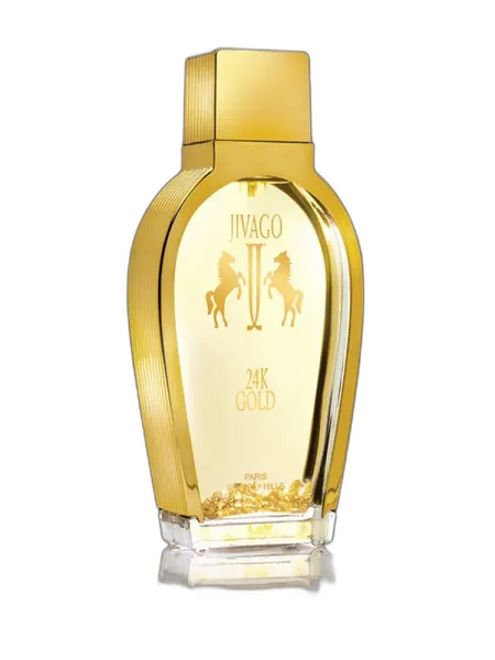 Frasco del perfume Jivago 24K Gold