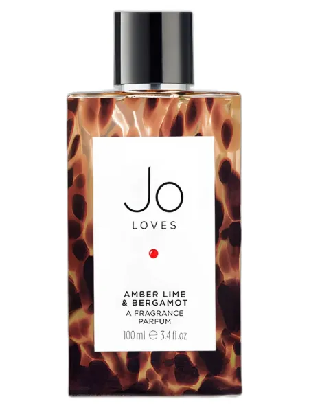 Frasco del perfume Jo Loves Amber, Lime & Bergamot unisex