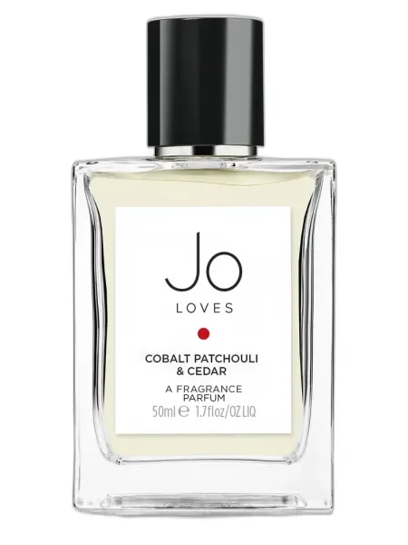 Frasco del perfume Jo Loves Cobalt Patchouli & Cedar unisex