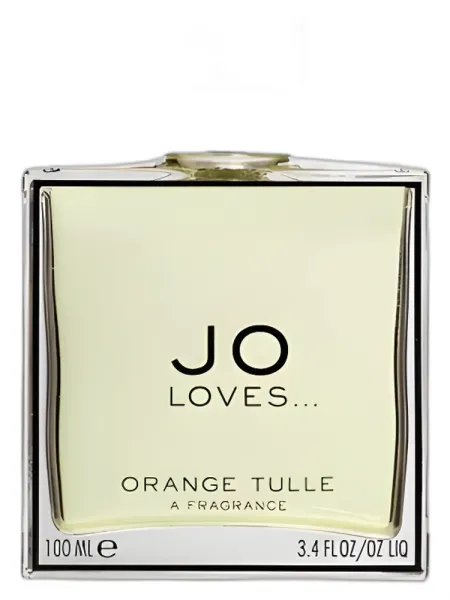 Frasco del perfume Jo Loves Orange Tulle