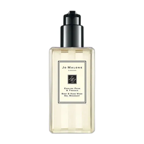 Frasco del perfume Jo Malone London English Pear Freesia Body Hand Wash