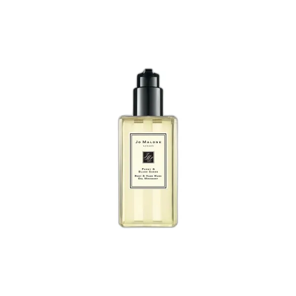 Frasco del perfume Jo Malone London Peony Blush Suede Body Hand Wash