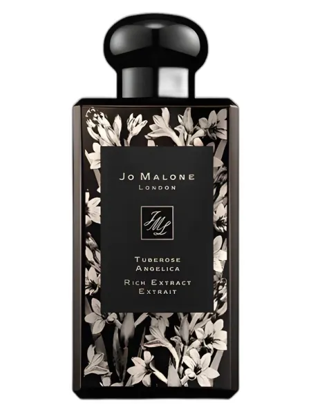 Frasco del perfume Jo Malone London Tuberose Angelica Rich Extrait unisex Extrait