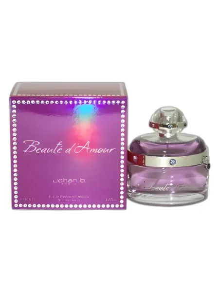 Frasco del perfume Johan B Beaute D'Amour