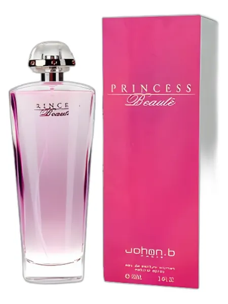 Frasco del perfume Johan B Princess Beaute