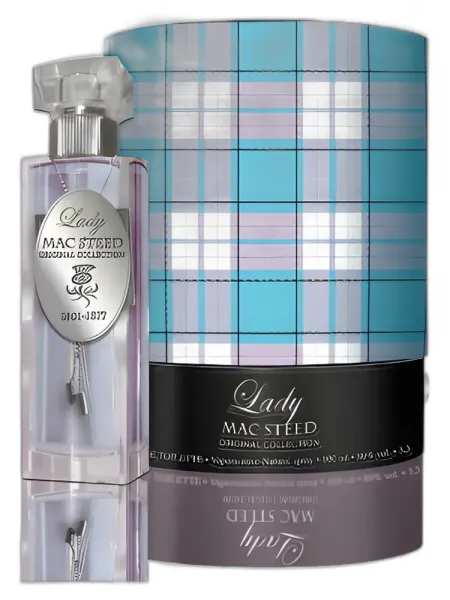 Frasco del perfume John Mac Steed Lady Mac Steed Turquoise