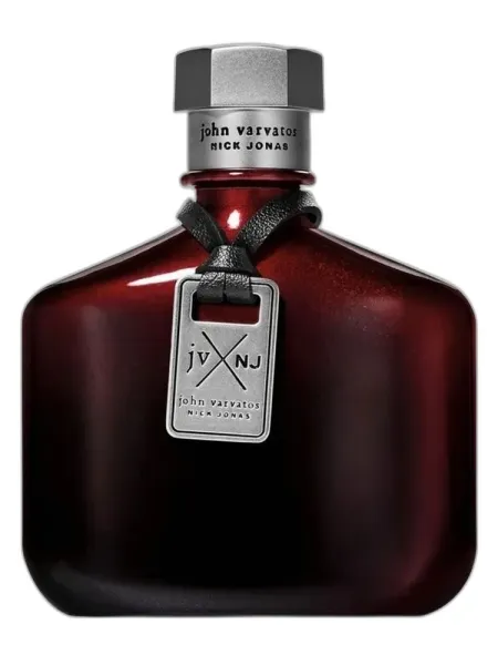 Frasco del perfume John Varvatos JV x NJ Crimson Eau de Cologne