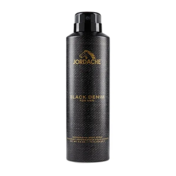 Frasco del perfume Jordache Black Denim Eau de Cologne