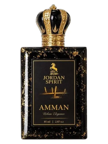 Frasco del perfume Jordan Spirit Amman 2026