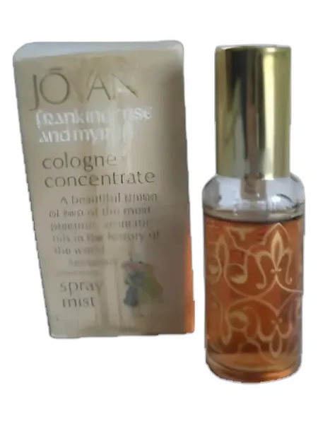 Frasco del perfume Jovan Frankincense and Myrrh Cologne Concentrate Eau de Cologne