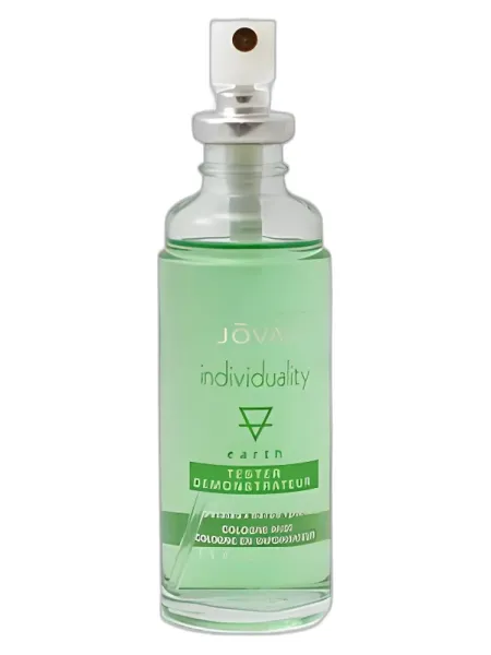Frasco del perfume Jovan Individuality Earth unisex Eau de Cologne