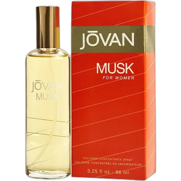 Frasco del perfume Jovan Musk Eau de Cologne