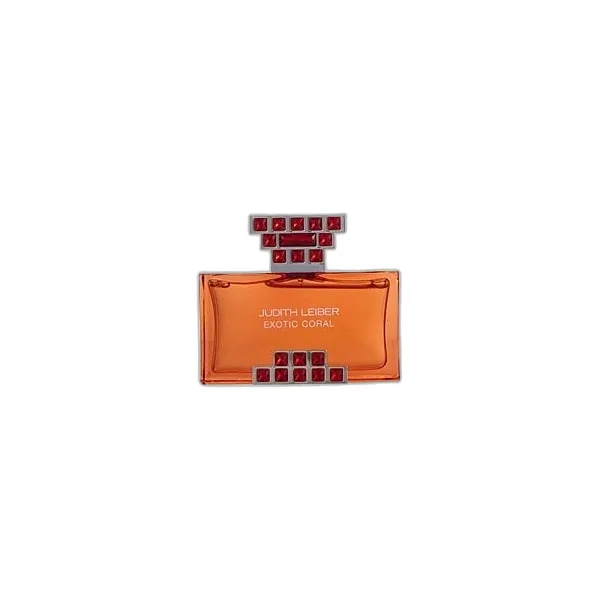 Frasco del perfume Judith Leiber Exotic Coral Eau de Parfum