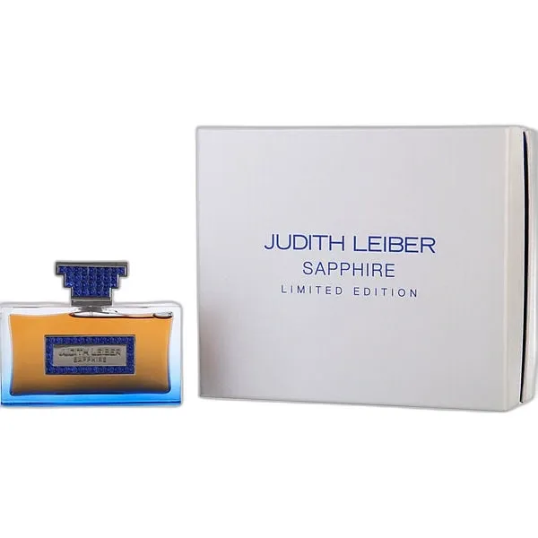 Frasco del perfume Judith Leiber Sapphire Eau de Parfum