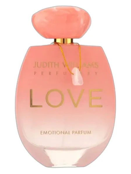 Frasco del perfume Judith Williams Love Emotional Parfum unisex Eau de Parfum
