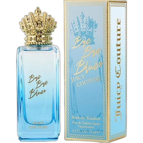 Frasco del perfume Juicy Couture Bye Bye Blues Eau de Toilette