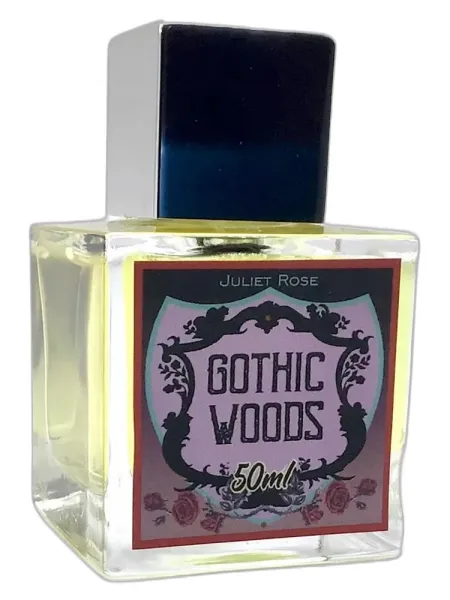 Frasco del perfume Juliet Rose Gothic Woods unisex