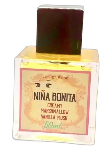 Frasco del perfume Juliet Rose Nina Bonita