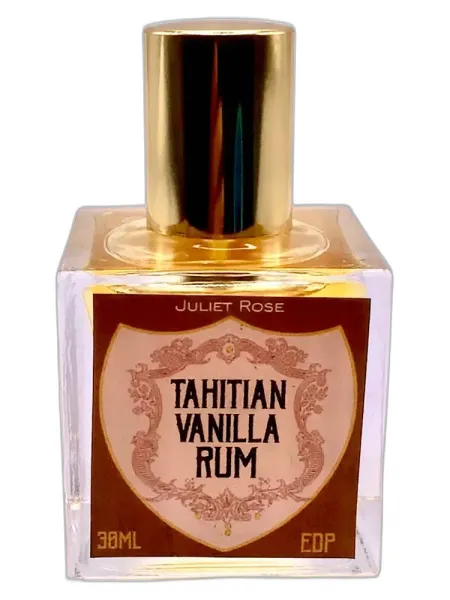 Frasco del perfume Juliet Rose Tahitian Vanilla Rum unisex