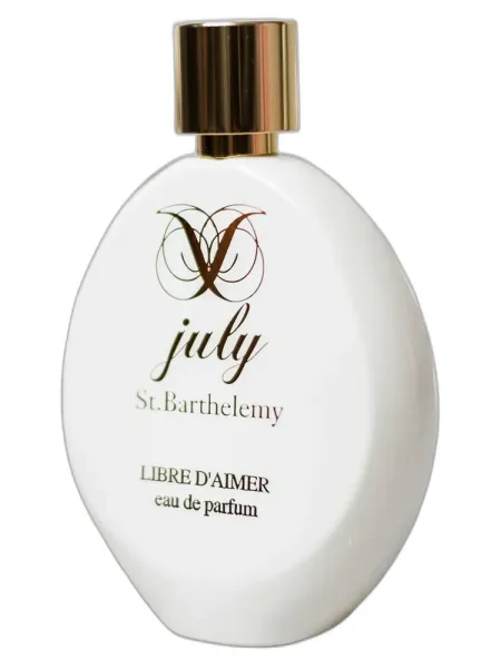 Frasco del perfume July St Barthelemy Libre d'Aimer