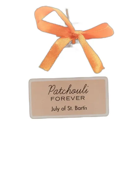 Frasco del perfume July St Barthelemy Patchouli Forever