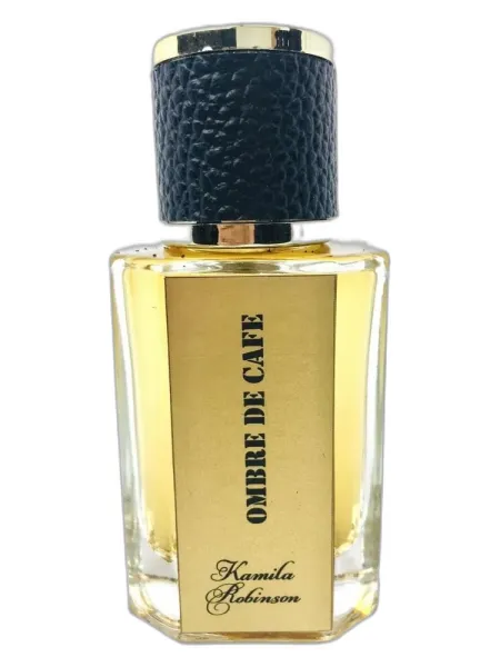Frasco del perfume Kamila Robinson Ombre d cafe