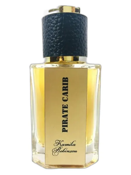 Frasco del perfume Kamila Robinson Pirate carib unisex