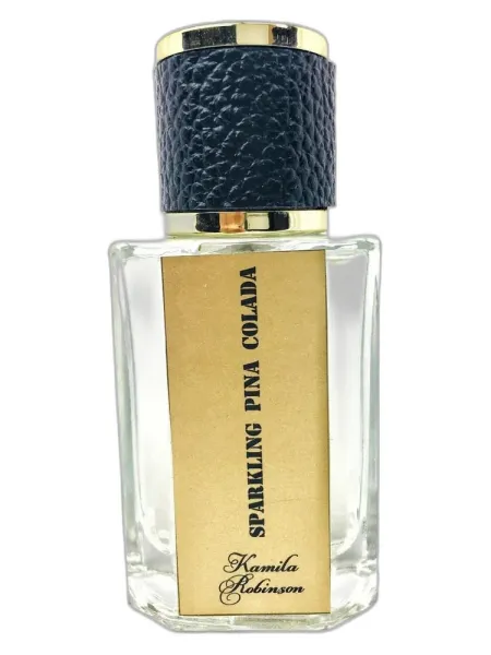 Frasco del perfume Kamila Robinson Sparkling Pina olada
