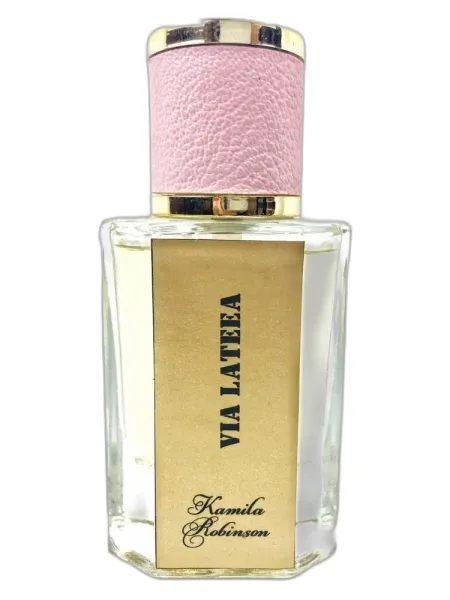 Frasco del perfume Kamila Robinson Via Lateea