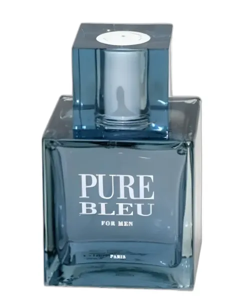 Frasco del perfume Karen Low Pure Blue Eau de Toilette