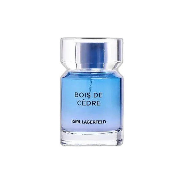 Frasco del perfume Karl Lagerfeld Bois De Cedre Eau de Toilette