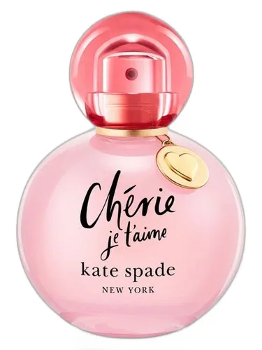 Frasco del perfume Kate Spade Cherie Je T'Aime Eau de Parfum
