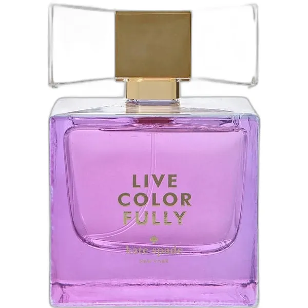 Frasco del perfume Kate Spade Live Colorfully Sunset Eau de Parfum