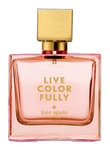 Frasco del perfume Kate Spade Live Colorfully Sunshine 2016 Eau de Parfum