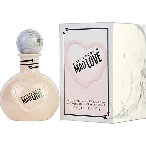 Frasco del perfume Katy Perry Mad Love Eau de Parfum