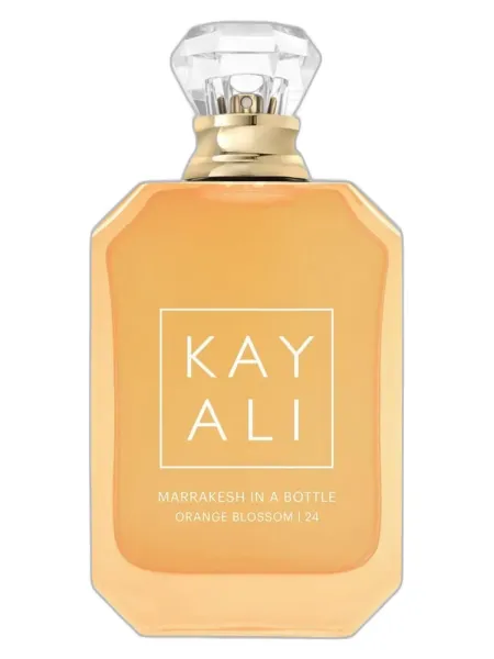Frasco del perfume Kayali Fragrances Marrakesh in a Bottle Orange Blossom | 24 Eau de Parfum