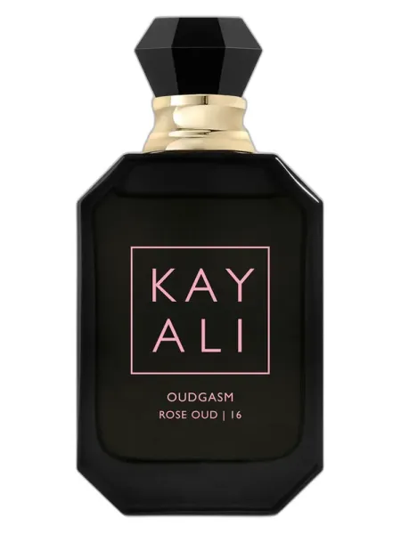 Frasco del perfume Kayali Fragrances Oudgasm Rose Oud | 16 Eau de Parfum Intense unisex Eau de Parfum